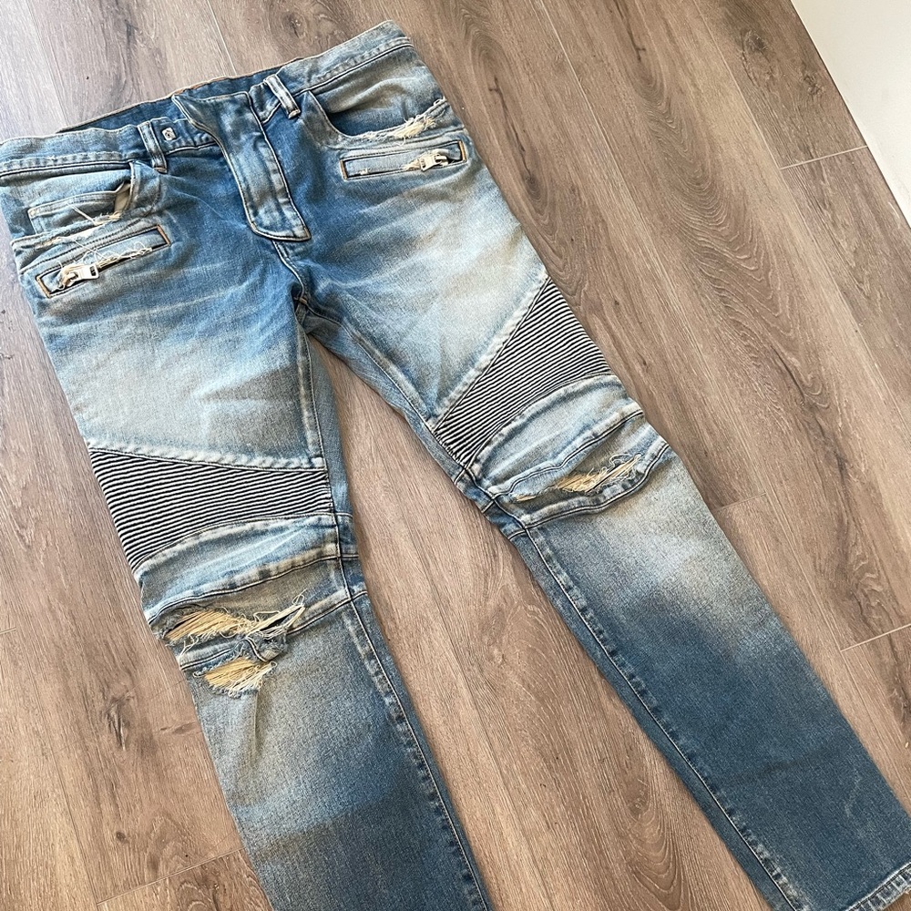 Balmain Biker jeans